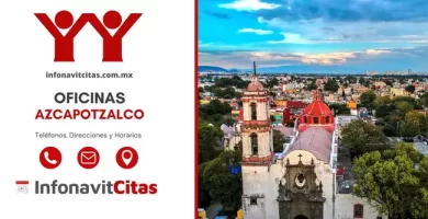 Oficinas Infonavit Azcapotzalco telefonos direcciones y horarios