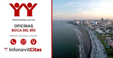 Oficinas Infonavit Boca del Río telefonos direcciones y horarios