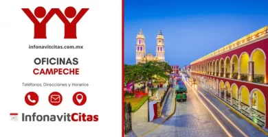 Oficinas Infonavit Campeche horarios direcciones y telefonos