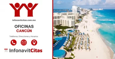 Oficinas Infonavit Cancún telefonos direcciones y horarios