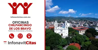 Oficinas Infonavit Chilpancingo de los Bravo horarios direcciones y telefonos