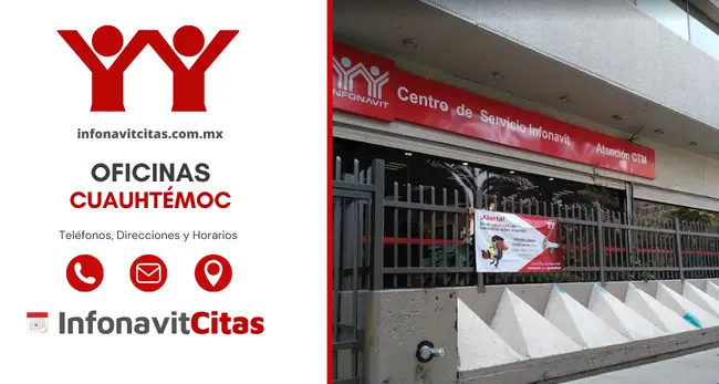 Oficinas Infonavit en Cuauhtémoc - Direcciones, teléfonos y horarios 1