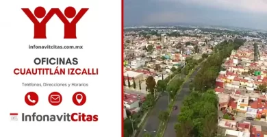 Oficinas Infonavit Cuautitlán Izcalli direcciones telefonos y horarios
