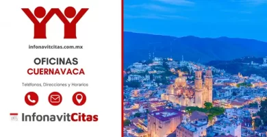 Oficinas Infonavit Cuernavaca telefonos horarios y direcciones