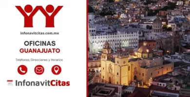 Oficinas Infonavit Guanajuato direcciones telefonos y horarios