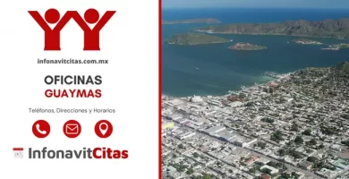 Oficinas Infonavit Guaymas horarios telefonos y direcciones