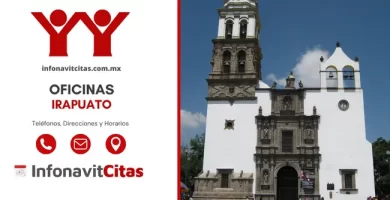 Oficinas Infonavit Irapuato telefonos horarios y direcciones