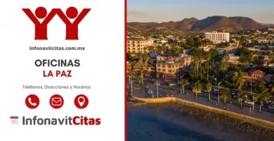 Oficinas Infonavit La Paz telefonos direcciones y horarios