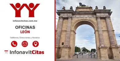 Oficinas Infonavit León horarios direcciones y telefonos