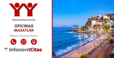 Oficinas Infonavit Mazatlán horarios direcciones y telefonos