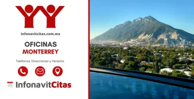 Oficinas Infonavit Monterrey telefonos direcciones y horarios