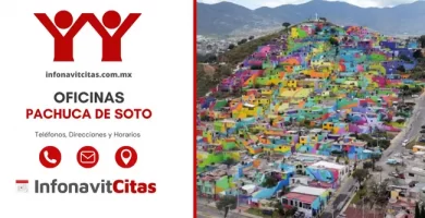 Oficinas Infonavit Pachuca de Soto telefonos direcciones y horarios