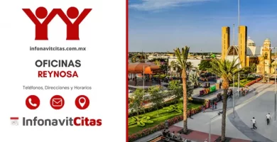 Oficinas Infonavit Reynosa telefonos horarios y direcciones