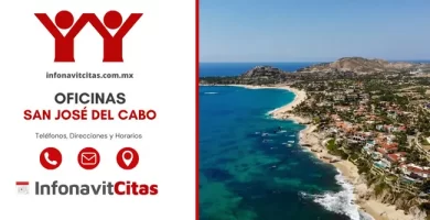 Oficinas Infonavit San José del Cabo telefonos horarios y direcciones