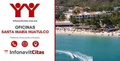 Oficinas Infonavit Santa María Huatulco telefonos horarios y direcciones