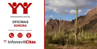 Oficinas Infonavit Sonora horarios direcciones y telefonos