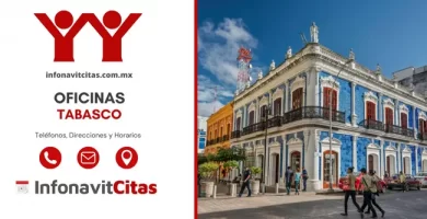Oficinas Infonavit Tabasco direcciones telefonos y horarios