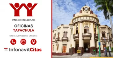 Oficinas Infonavit Tapachula telefonos direcciones y horarios