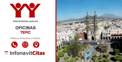 Oficinas Infonavit Tepic horarios telefonos y direcciones