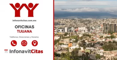 Oficinas Infonavit Tijuana direcciones telefonos y horarios