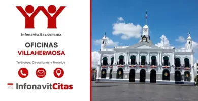 Oficinas Infonavit Villahermosa direcciones telefonos y horarios