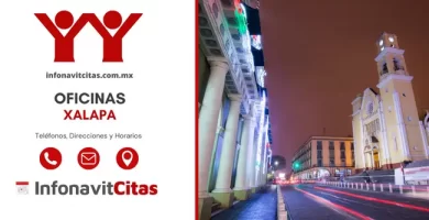 Oficinas Infonavit Xalapa horarios direcciones y telefonos
